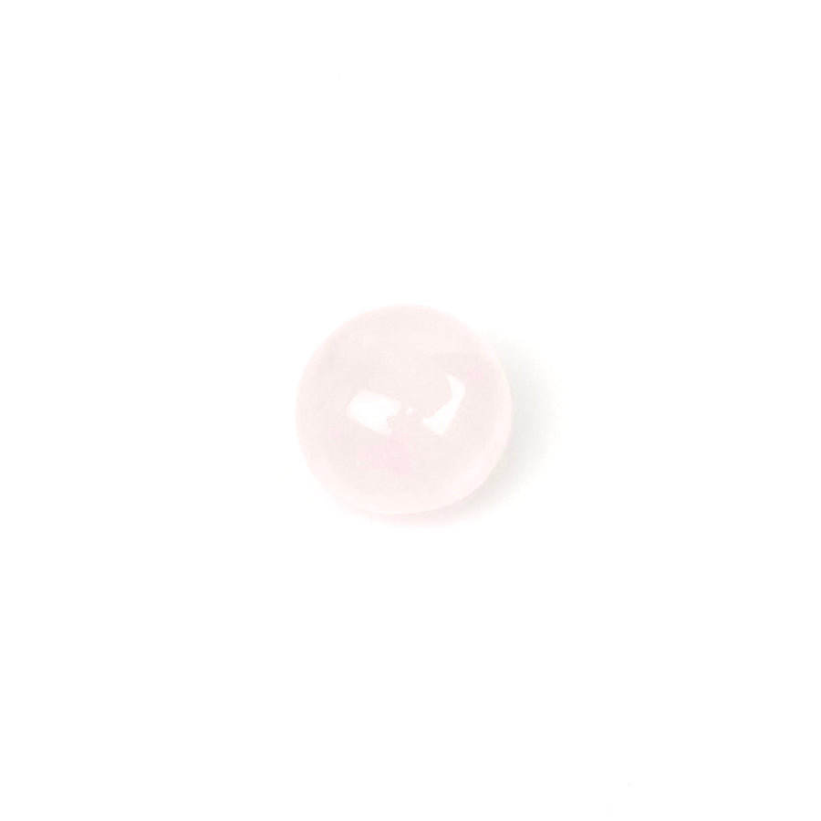 Cabochon pierre naturelle rond 7mm Quartz rose