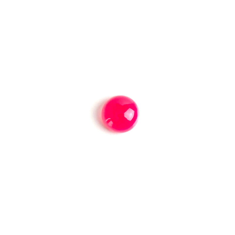 Cabochon pierre naturelle Rond 6mm Calcédoine Fuchsia