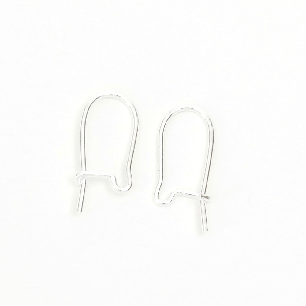 10 boucles d&#39;oreilles Dormeuses en laiton Argenté 925 Premium