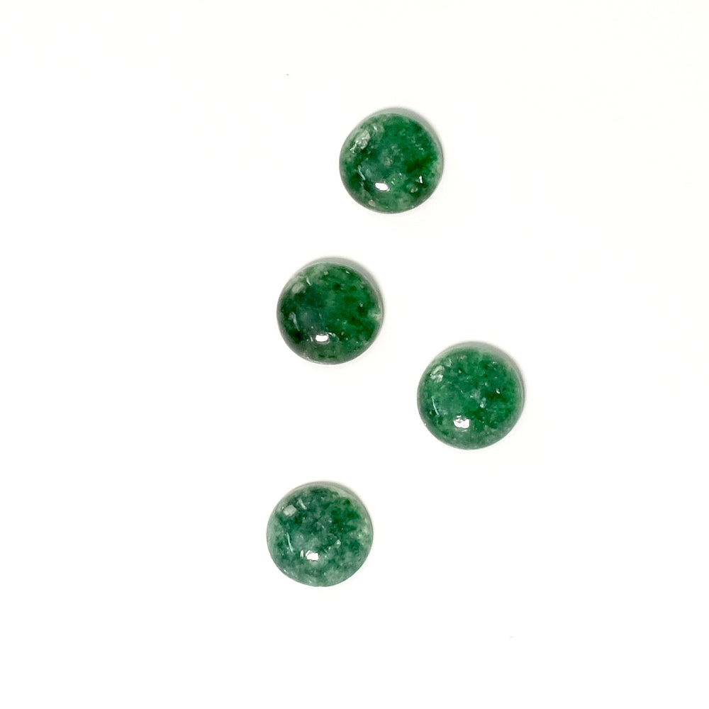 Cabochon pierre naturelle 8mm Aventurine